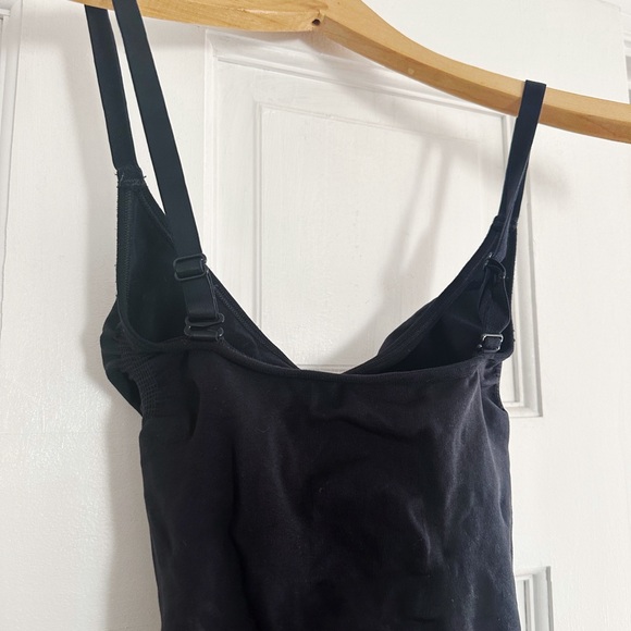 Skims Seamless Sculpt Slip Dress Onyx - Picture 5 of 7